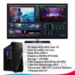 PC Live Streaming Core i9 Gen 9, 64Gb Ram, GTX 1080Ti, 8Gb VGA Ram