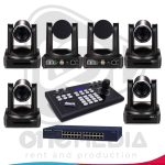 Paket 6 Camera PTZ NDI HX 20x Zoom / Camera Robotic